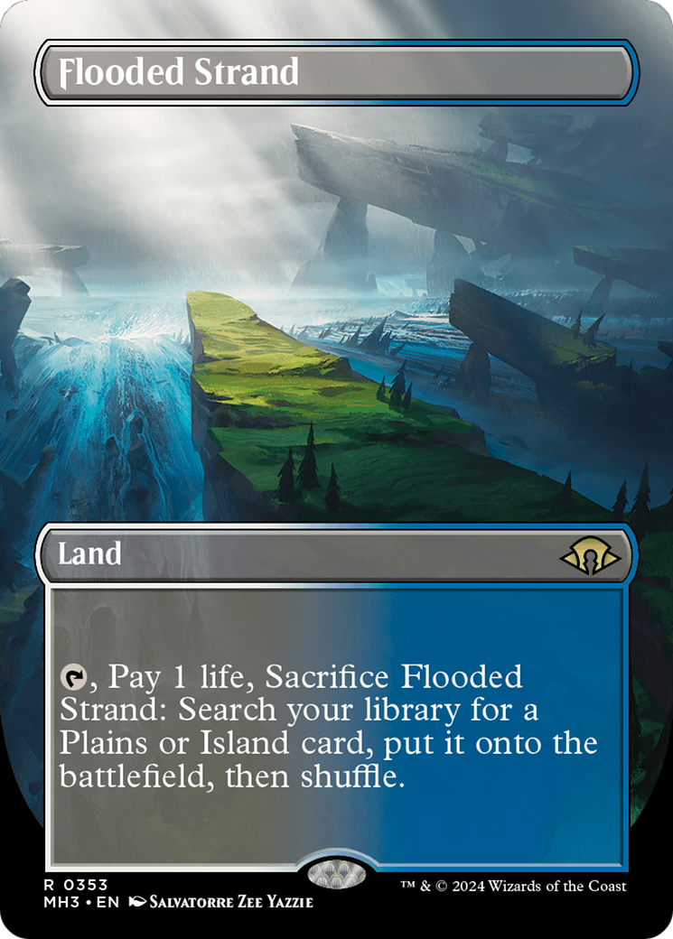 Flooded Strand (Borderless) [Modern Horizons 3] | Event Horizon Hobbies CA