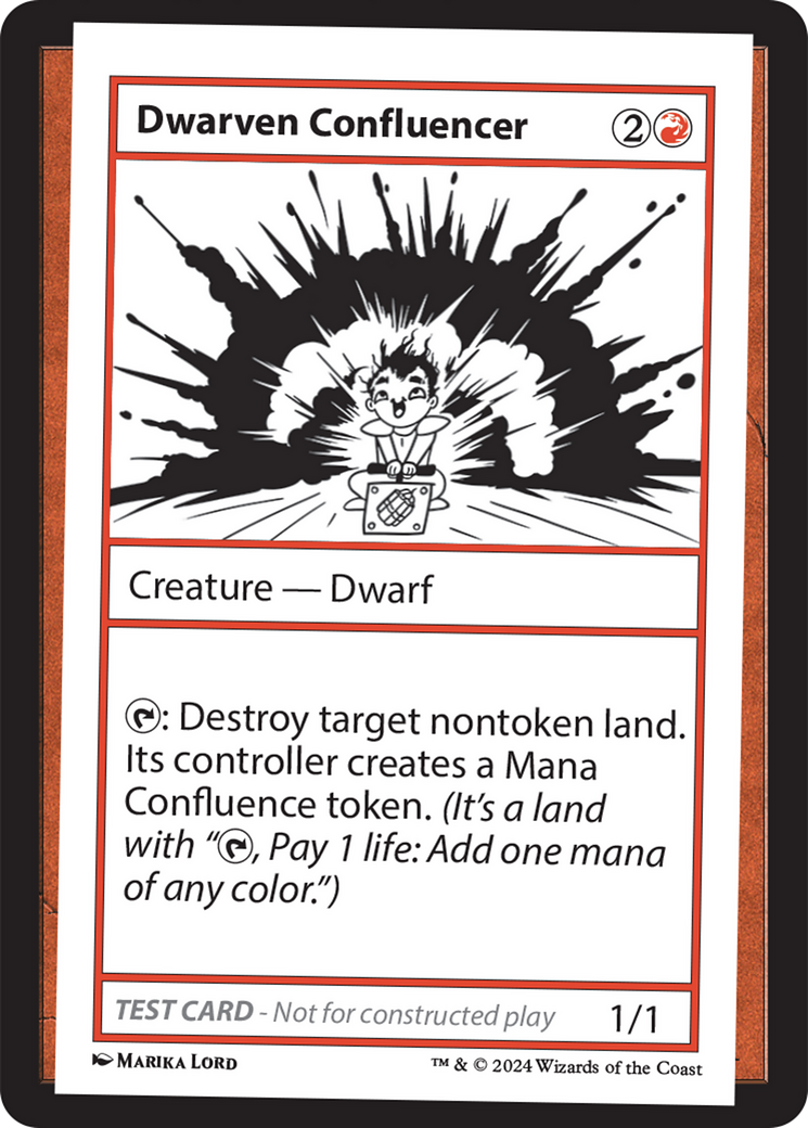 Dwarven Confluencer [Mystery Booster 2 Playtest Cards] | Event Horizon Hobbies CA