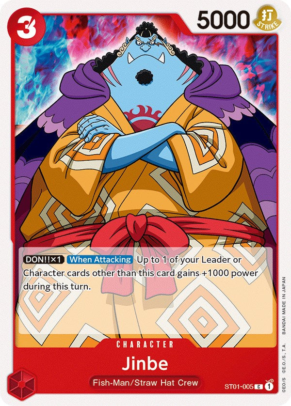 Jinbe [Starter Deck: Straw Hat Crew] | Event Horizon Hobbies CA