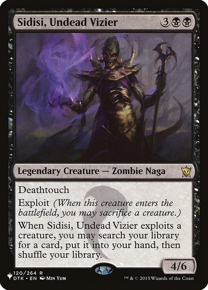 Sidisi, Undead Vizier [The List] | Event Horizon Hobbies CA