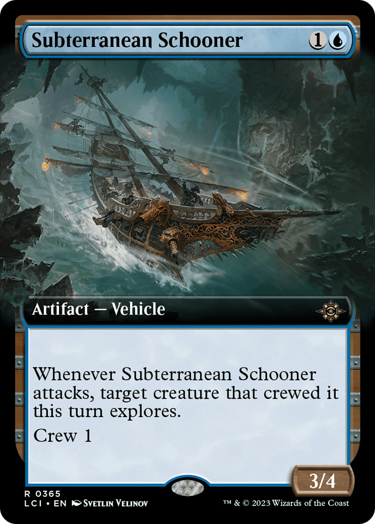 Subterranean Schooner (Extended Art) [The Lost Caverns of Ixalan] | Event Horizon Hobbies CA