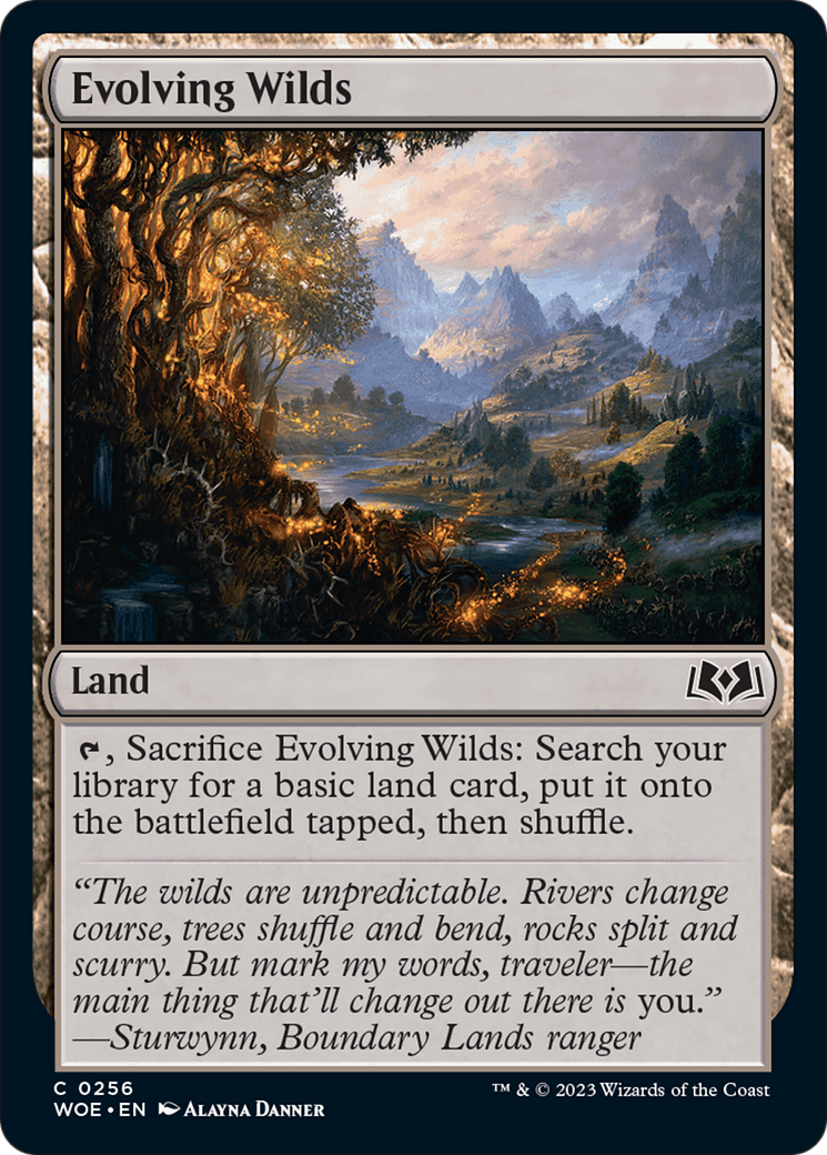 Evolving Wilds [Wilds of Eldraine] | Event Horizon Hobbies CA