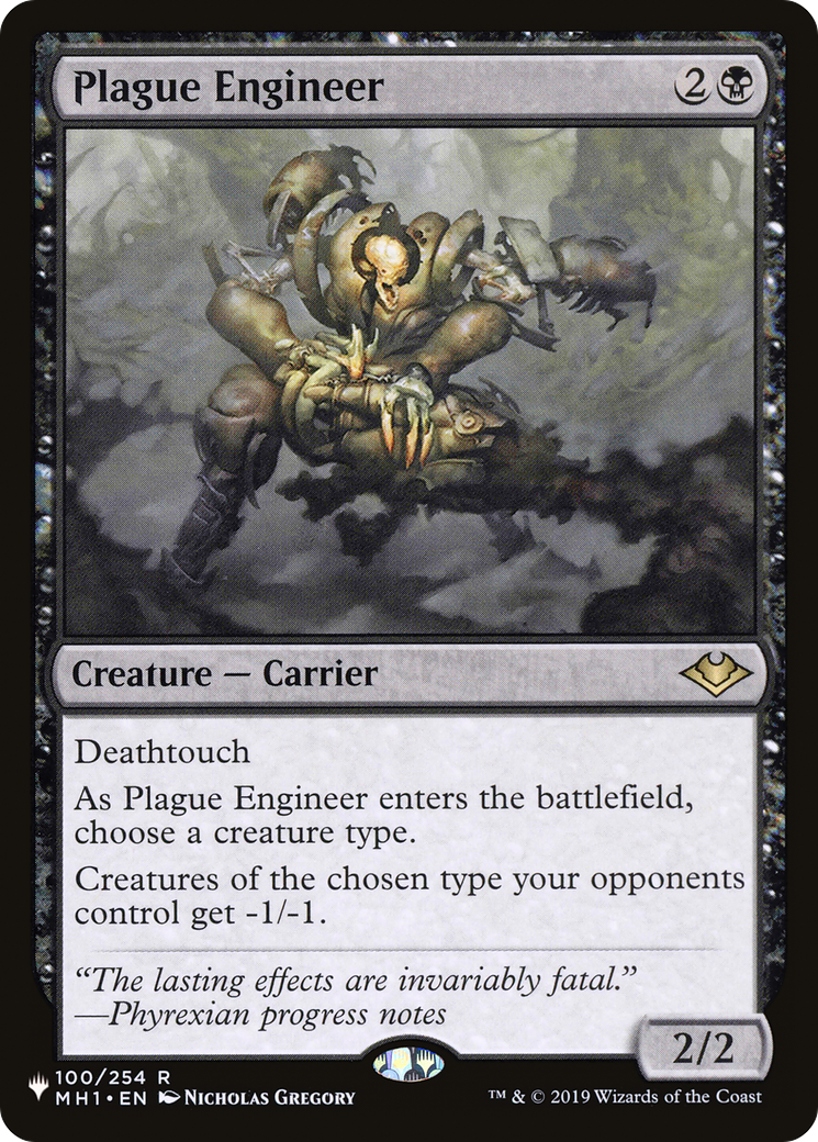 Plague Engineer [The List Reprints] | Event Horizon Hobbies CA