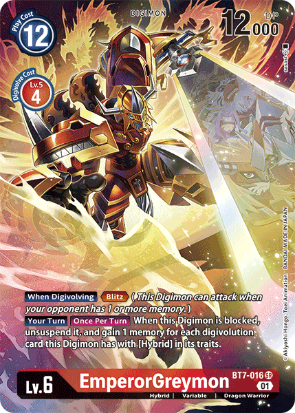 EmperorGreymon [BT7-016] (Alternate Art) [Next Adventure] | Event Horizon Hobbies CA