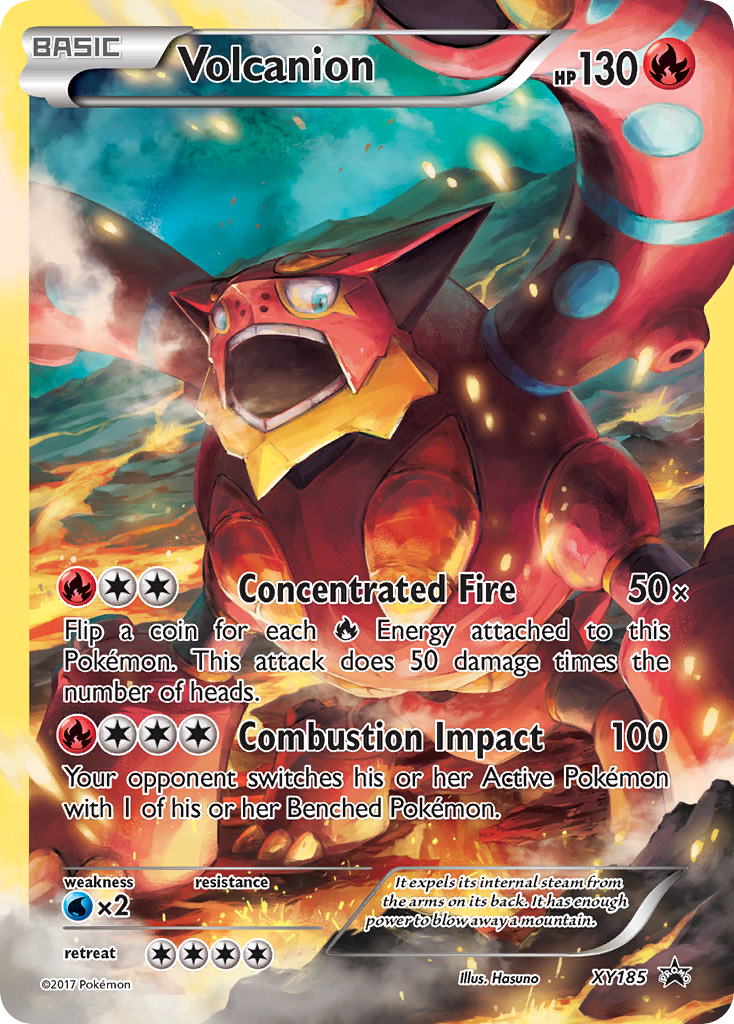 Volcanion (XY185) [XY: Black Star Promos] | Event Horizon Hobbies CA