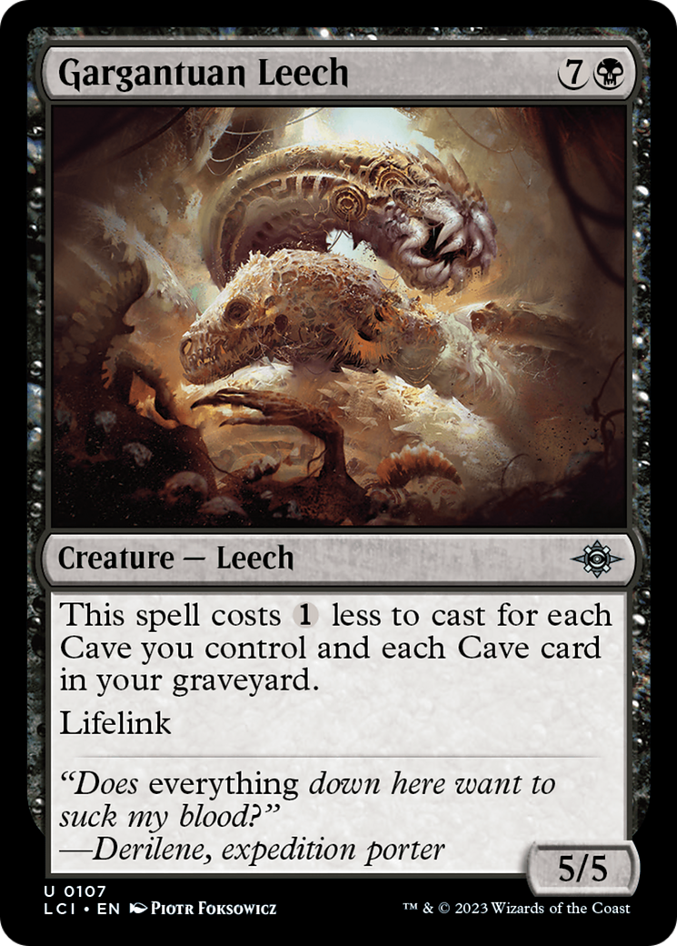 Gargantuan Leech [The Lost Caverns of Ixalan] | Event Horizon Hobbies CA