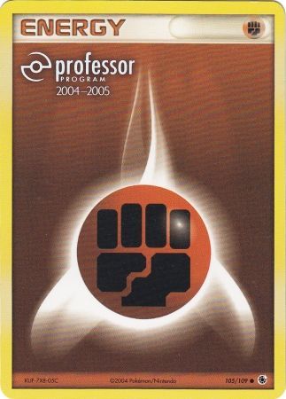 Fighting Energy (105/109) (2004 2005) [Professor Program Promos] | Event Horizon Hobbies CA