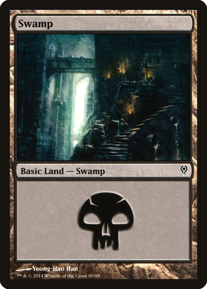 Swamp (80) [Duel Decks: Jace vs. Vraska] | Event Horizon Hobbies CA