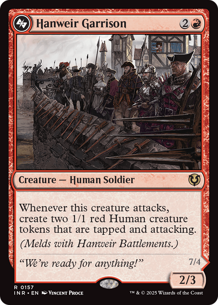 Hanweir Garrison [Innistrad Remastered] | Event Horizon Hobbies CA