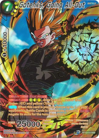 Gotenks, Going All-Out (SPR) (BT10-110) [Rise of the Unison Warrior 2nd Edition] | Event Horizon Hobbies CA