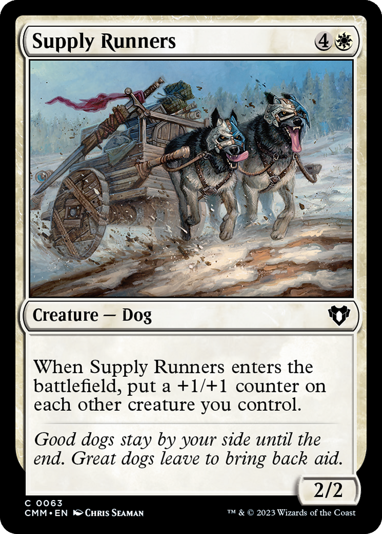 Supply Runners [Commander Masters] | Event Horizon Hobbies CA