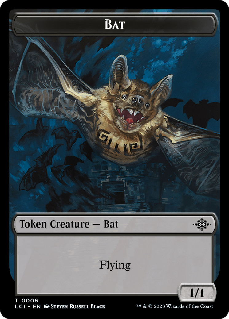 Bat Token [The Lost Caverns of Ixalan Tokens] | Event Horizon Hobbies CA