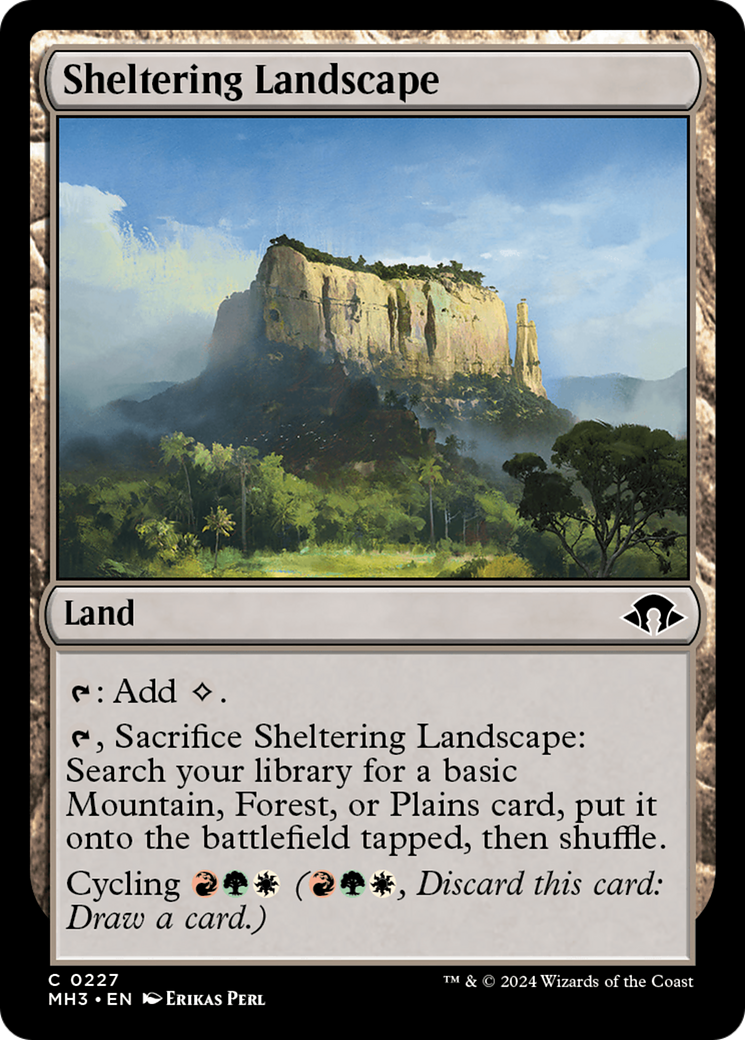 Sheltering Landscape [Modern Horizons 3] | Event Horizon Hobbies CA