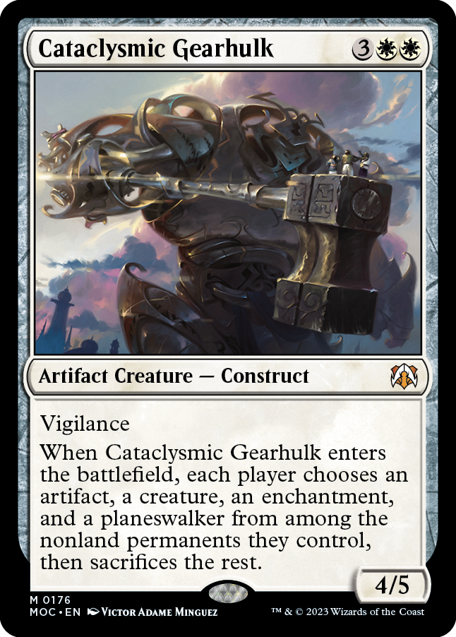 Cataclysmic Gearhulk [March of the Machine Commander] | Event Horizon Hobbies CA