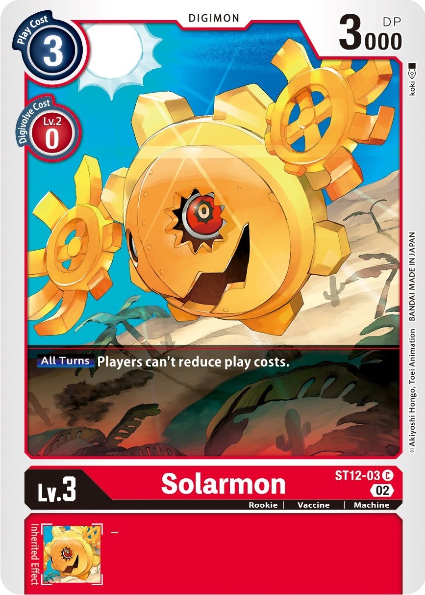 Solarmon [ST12-03] [Starter Deck: Jesmon] | Event Horizon Hobbies CA