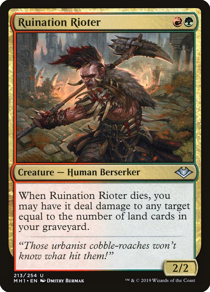 Ruination Rioter [Modern Horizons] | Event Horizon Hobbies CA