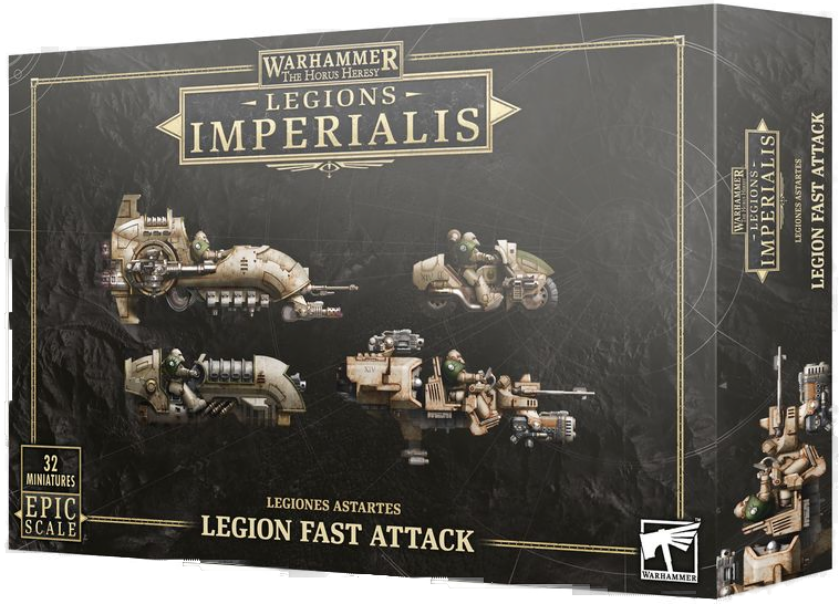 Warhammer Horus Heresy - Legion imperialis - Legiones astartes - legion Fast Attack | Event Horizon Hobbies CA