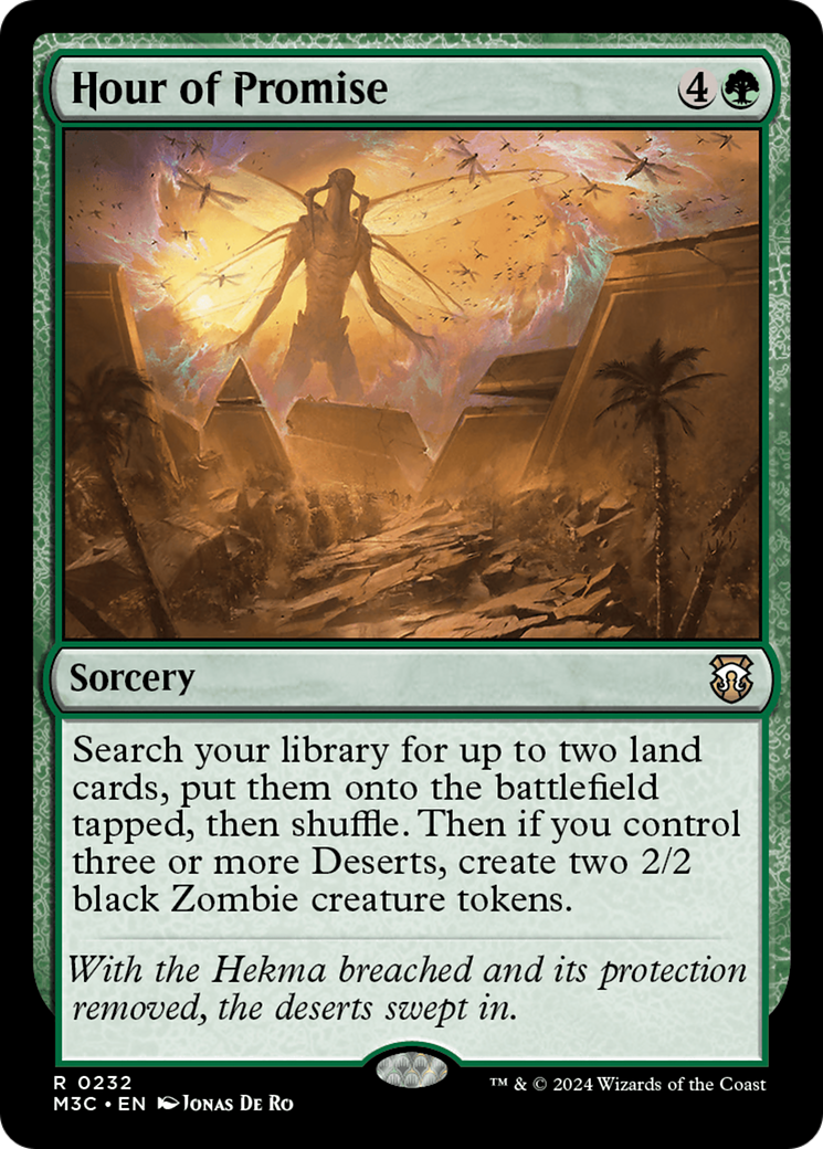 Hour of Promise (Ripple Foil) [Modern Horizons 3 Commander] | Event Horizon Hobbies CA