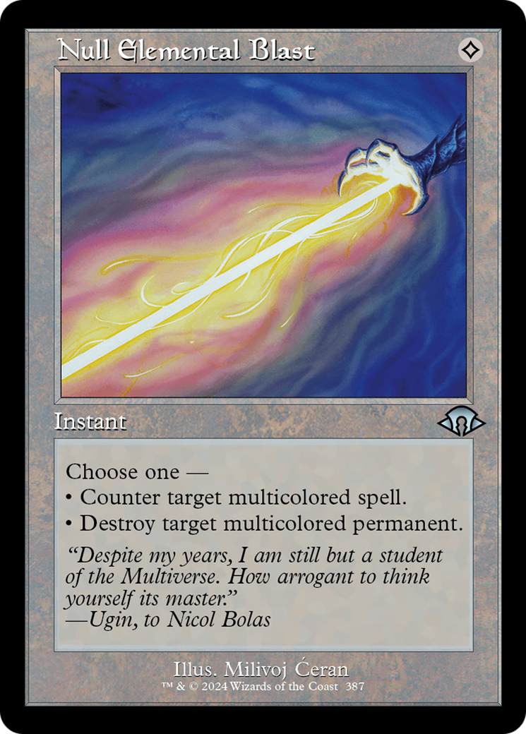 Null Elemental Blast (Retro) [Modern Horizons 3] | Event Horizon Hobbies CA