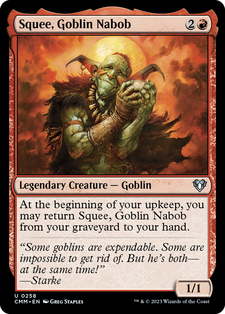 Squee, Goblin Nabob [Commander Masters] | Event Horizon Hobbies CA