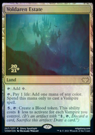 Voldaren Estate [Innistrad: Crimson Vow Prerelease Promos] | Event Horizon Hobbies CA