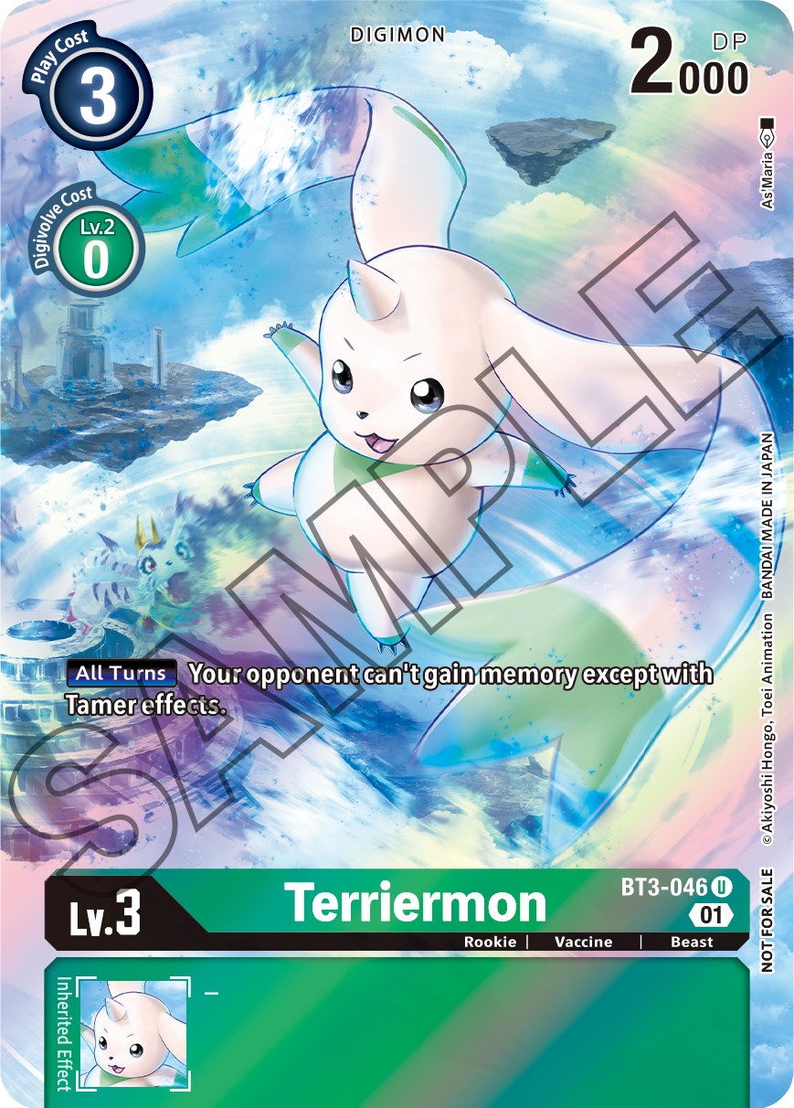 Terriermon [BT3-046] (Tamer's Card Set 1) [Release Special Booster Promos] | Event Horizon Hobbies CA