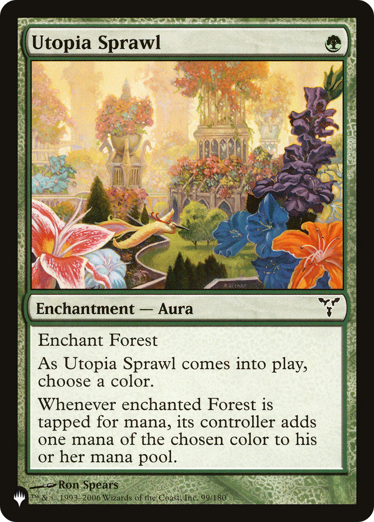 Utopia Sprawl [The List Reprints] | Event Horizon Hobbies CA