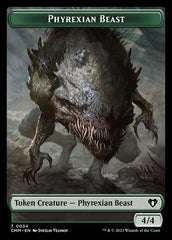 Eldrazi Scion // Phyrexian Beast Double-Sided Token [Commander Masters Tokens] | Event Horizon Hobbies CA