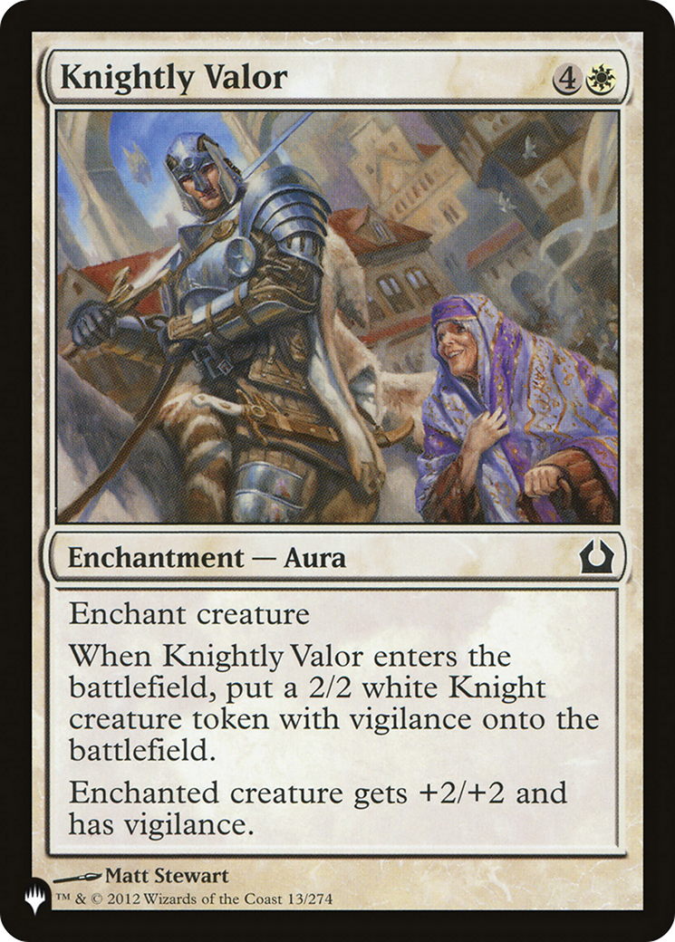 Knightly Valor [The List]