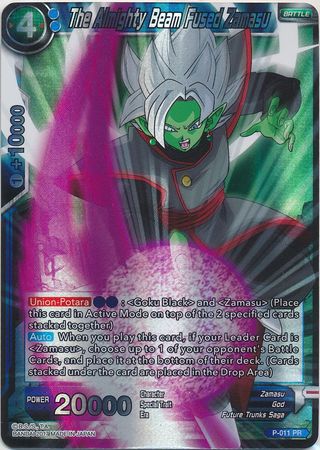 The Almighty Beam Fused Zamasu (P-011) [Promotion Cards] | Event Horizon Hobbies CA