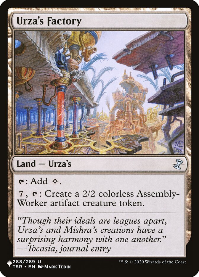 Urza's Factory [The List] | Event Horizon Hobbies CA