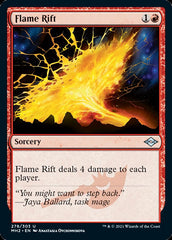 Flame Rift (Foil Etched) [Modern Horizons 2] | Event Horizon Hobbies CA