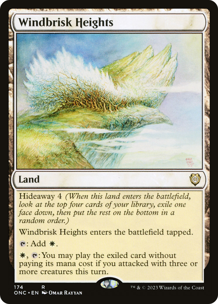 Windbrisk Heights [Phyrexia: All Will Be One Commander] | Event Horizon Hobbies CA