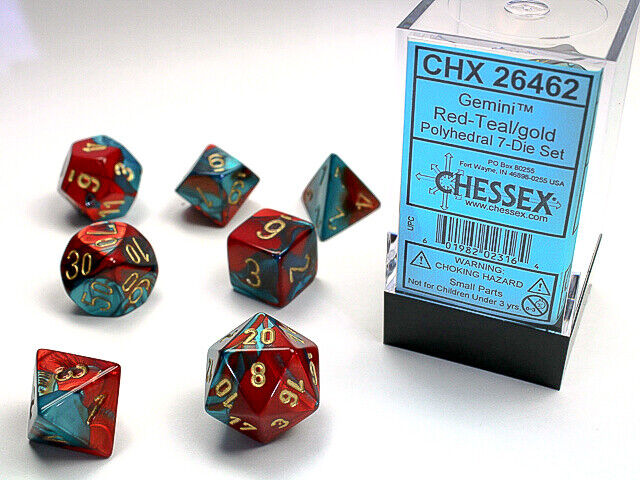 Dice - Chessex - Polyhedral (7pc) - Gemini