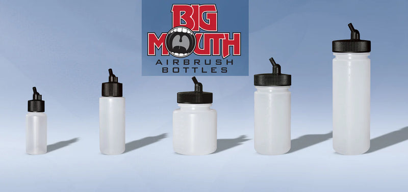 Iwata Big Mouth Airbrush Bottle