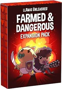 Board Game - Llamas Unleashed - Farmed and Dangerous Expansion