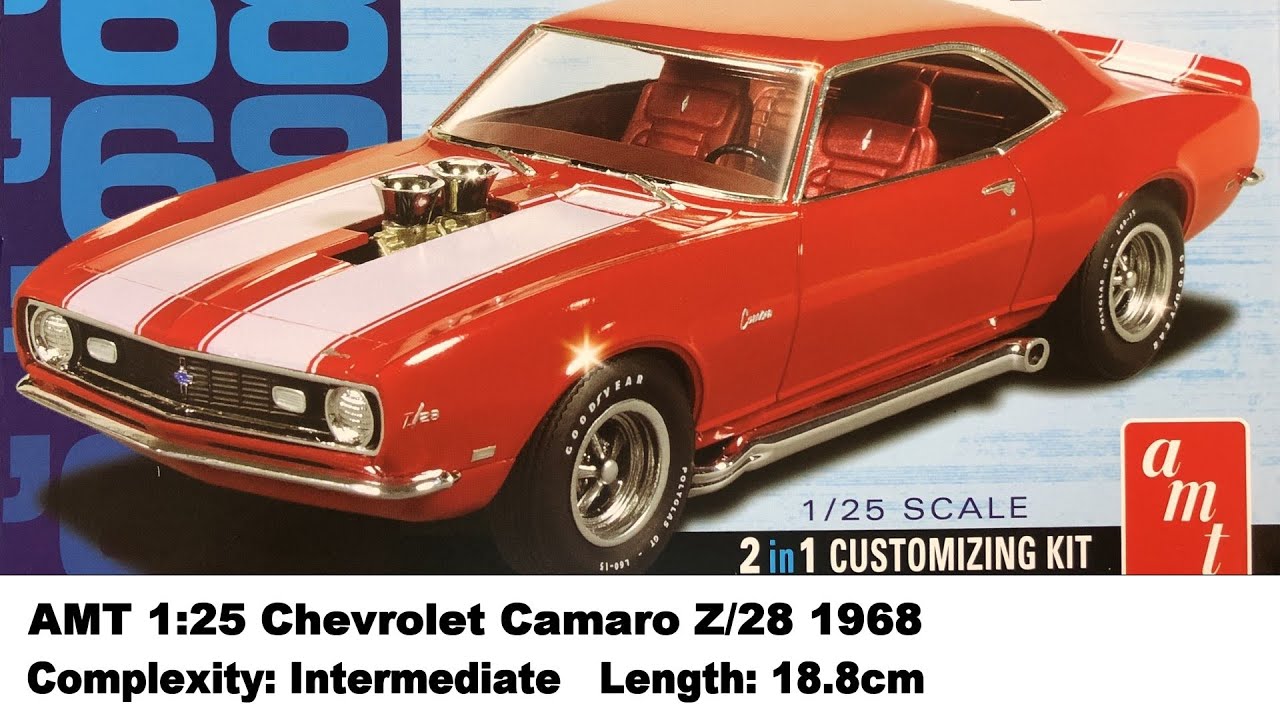 Model Kit - AMT - '68 Camaro Z78 | Event Horizon Hobbies CA