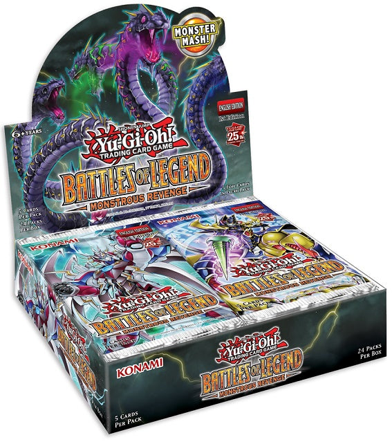 Yu-Gi-Oh - Battles of Legends - Monstrous Revenge - Booster Box | Event Horizon Hobbies CA