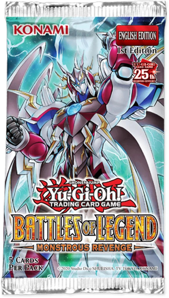 Yu-Gi-Oh - Battles of Legends - Monstrous Revenge - Booster Pack