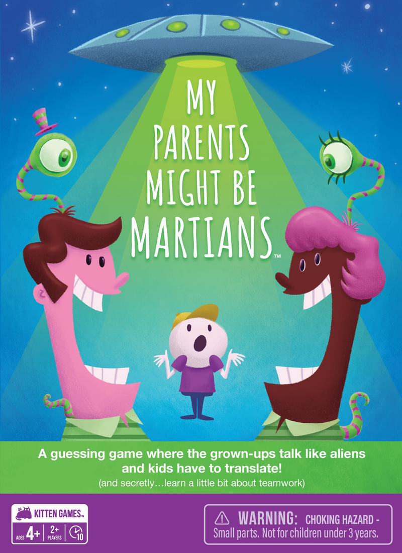 Board Games - My Parents Might Be Martians