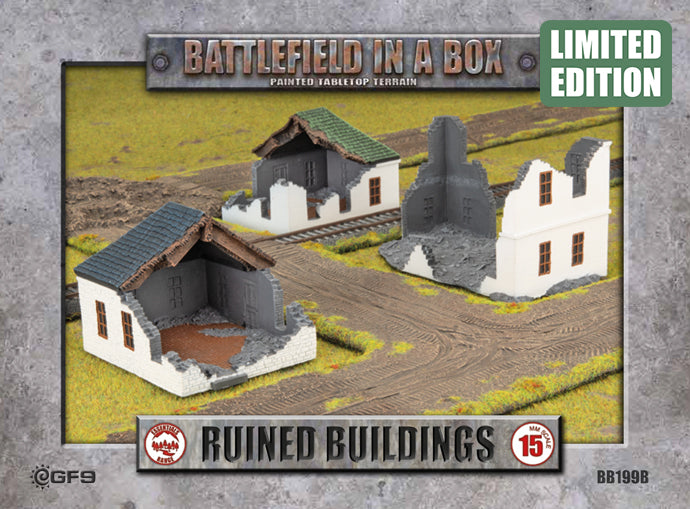 Table Top - Battlefield In a Box - Ruined Buildings | Event Horizon Hobbies CA