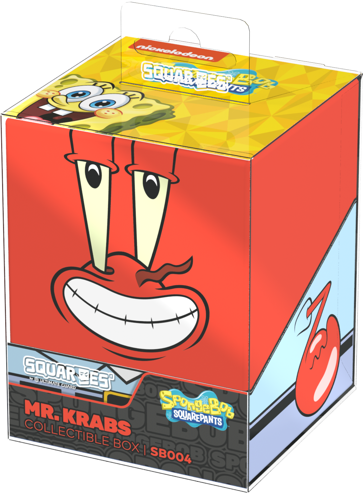 Deck Box - Ultimate Guard - Squaroes - Spongebob Squarepants - Mr Krabs | Event Horizon Hobbies CA