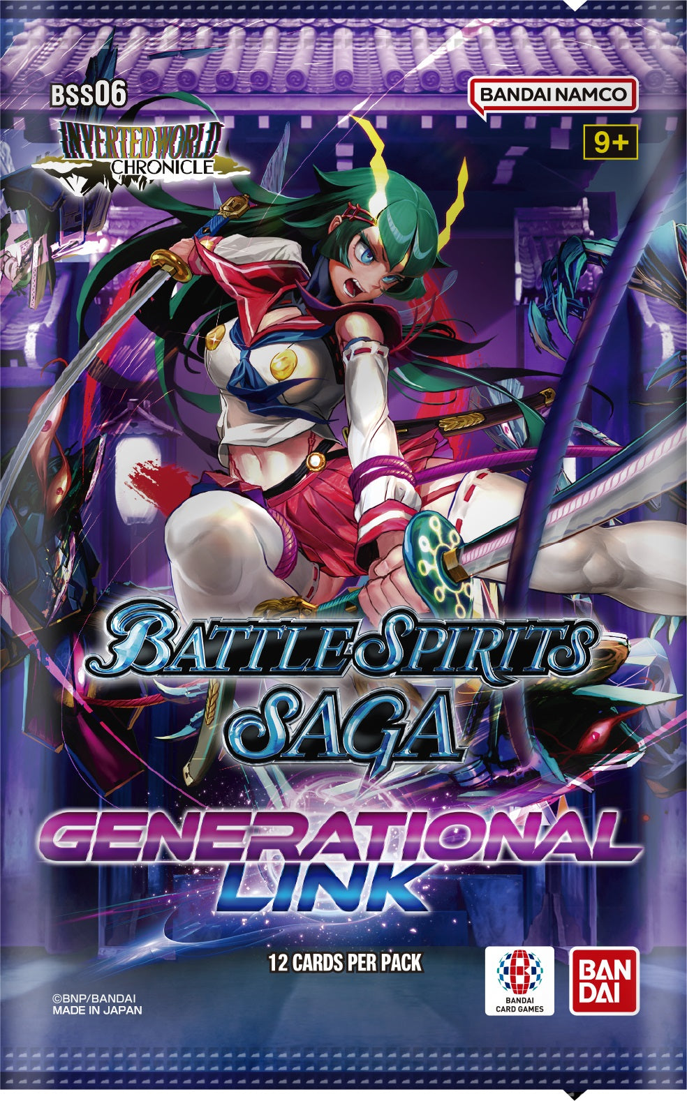 Battle Spirits Saga - Set 06 Generational Link - Booster Pack | Event Horizon Hobbies CA