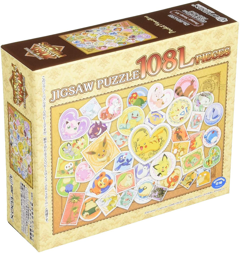 Puzzles - Pokémon - Postage Stamp Art (108PC)
