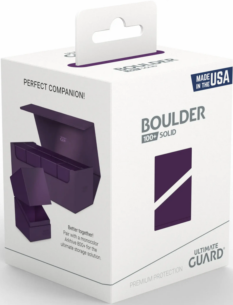 Deck Box - Ultimate Guard - Boulder 100+ Deck Case - Solid