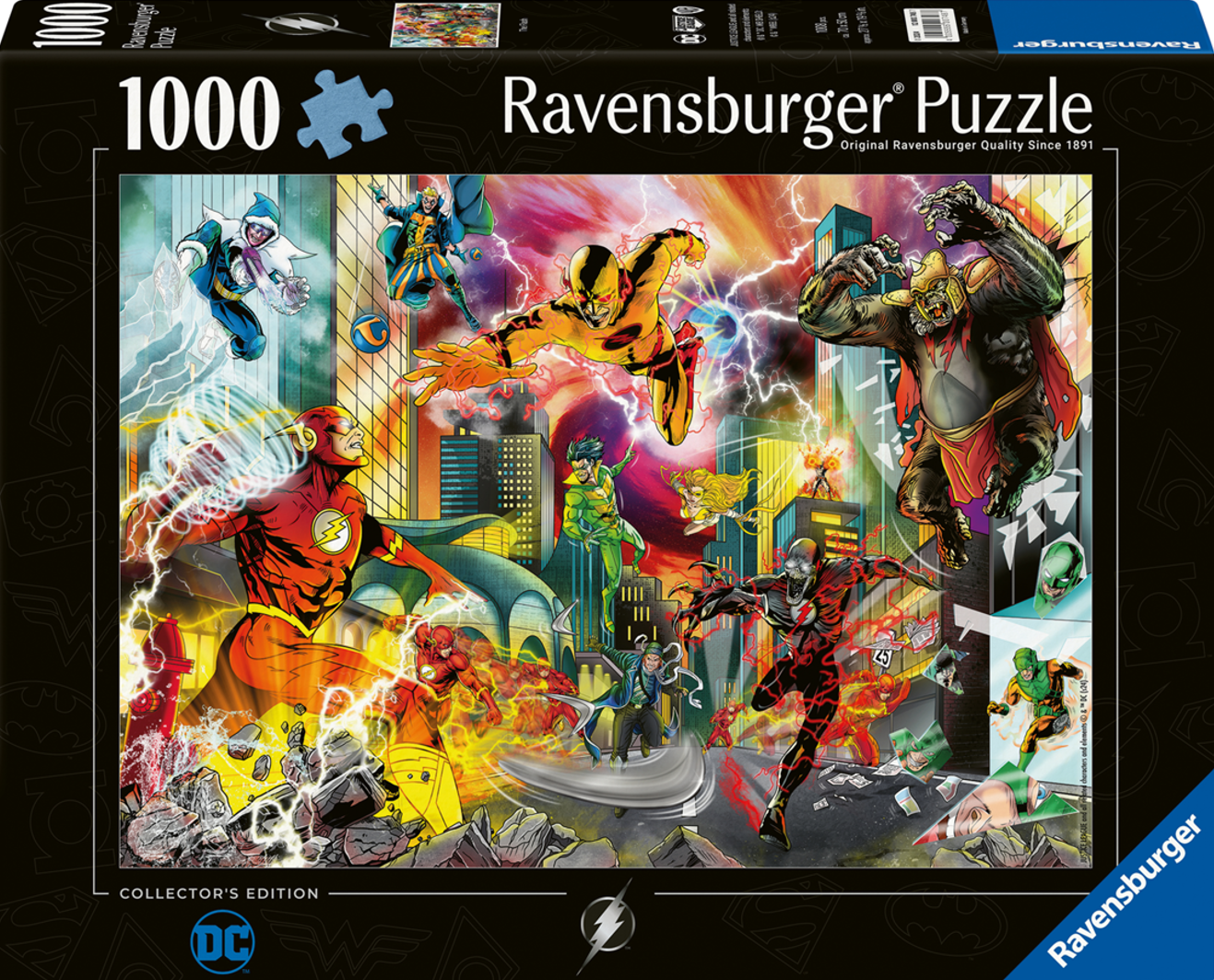 Puzzles - Ravensburger - DC Flash 1000 Piece | Event Horizon Hobbies CA