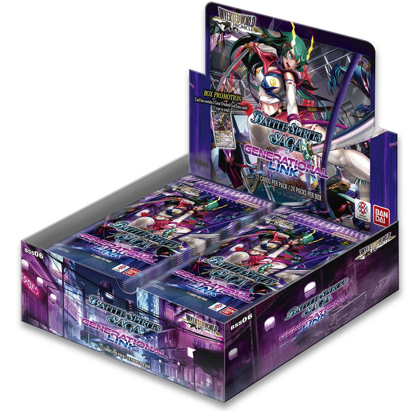 Battle Spirits Saga - SET 06 Generational Link - Booster Box