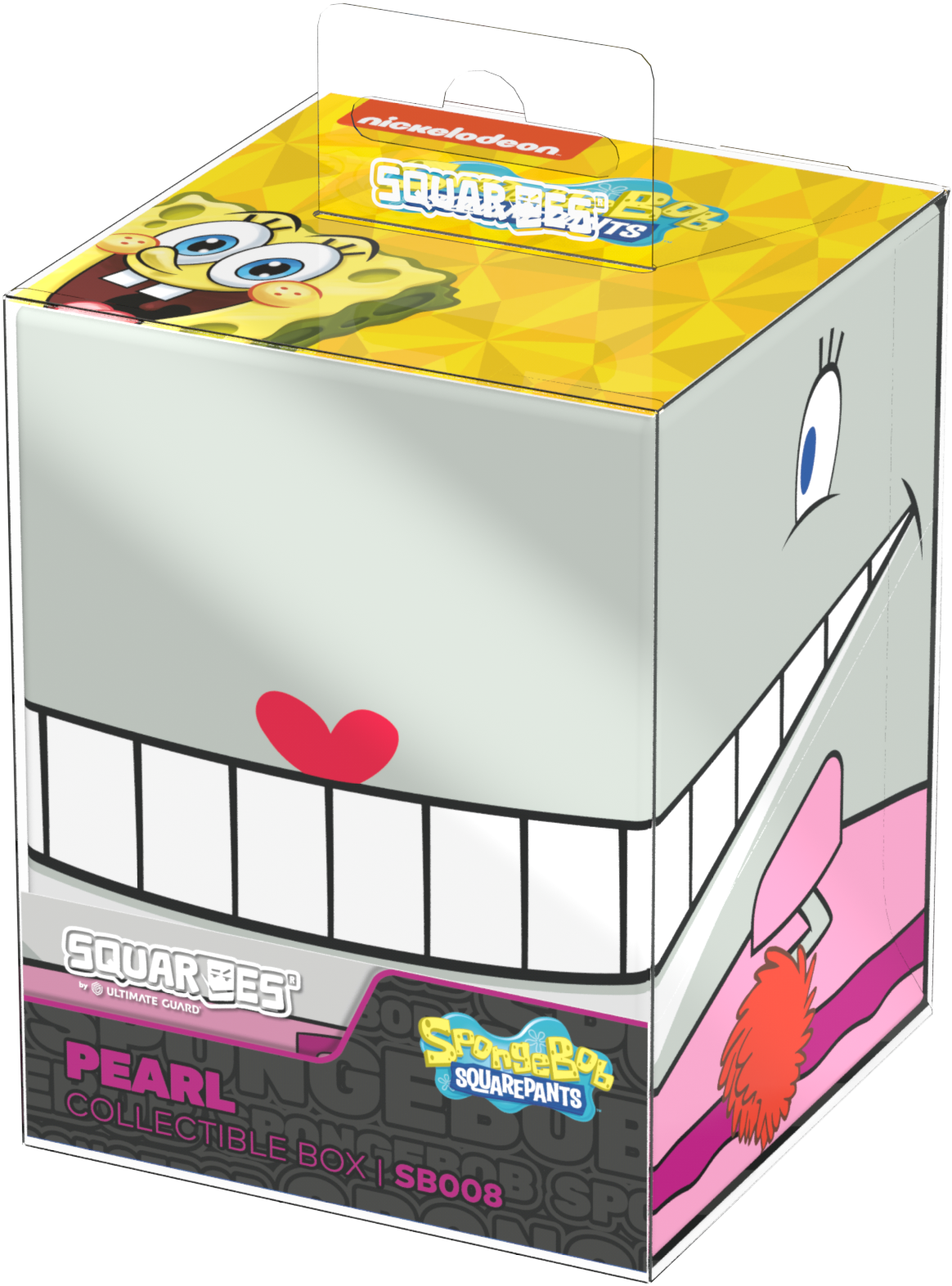 Deck Box - Ultimate Guard - Squaroes - Spongebob Squarepants - Pearl | Event Horizon Hobbies CA