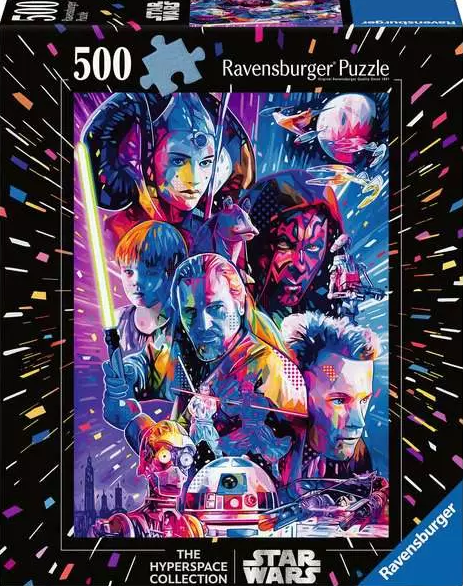 Puzzles - Ravensburger - Star Wars - Phantom Menace Hyperspace Collection (500p)