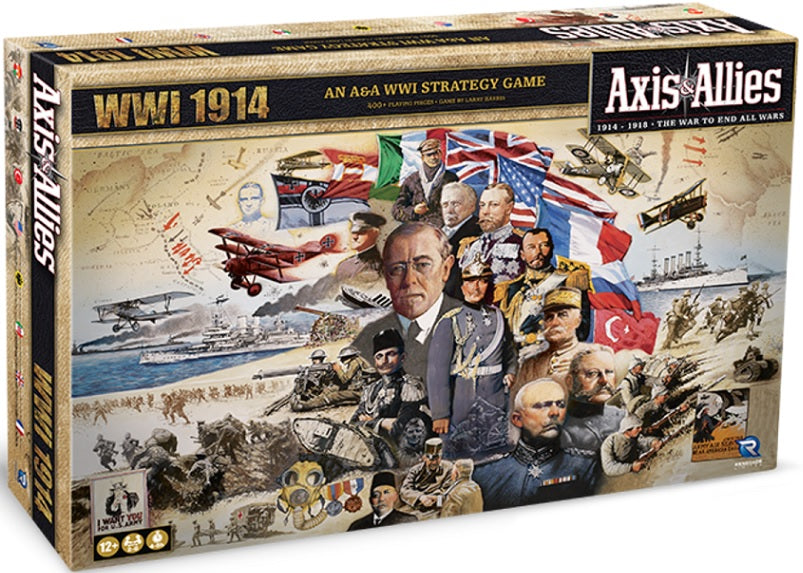 Board Game - Axis and Allies: WWI 1914 | Event Horizon Hobbies CA